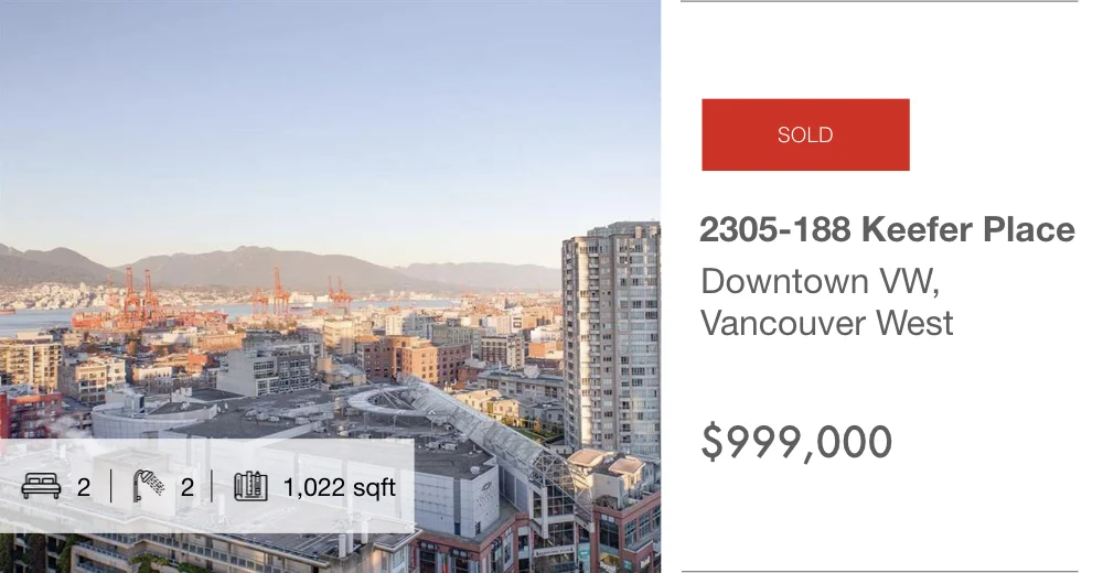2305-188 Keefer Place, Downtown, Vancouver West (sold)