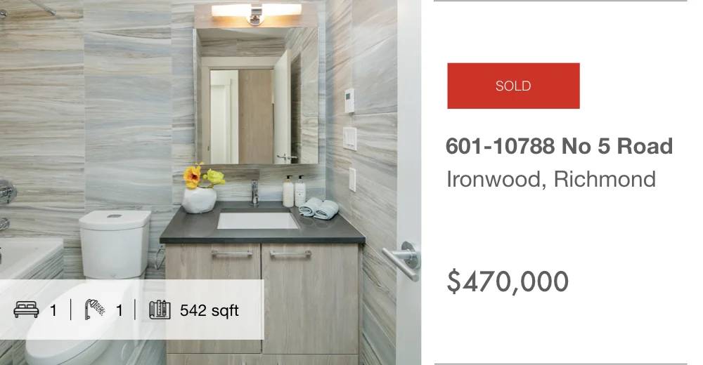 601-10788 No. 5 Road, Ironwood, Richmond (sold)