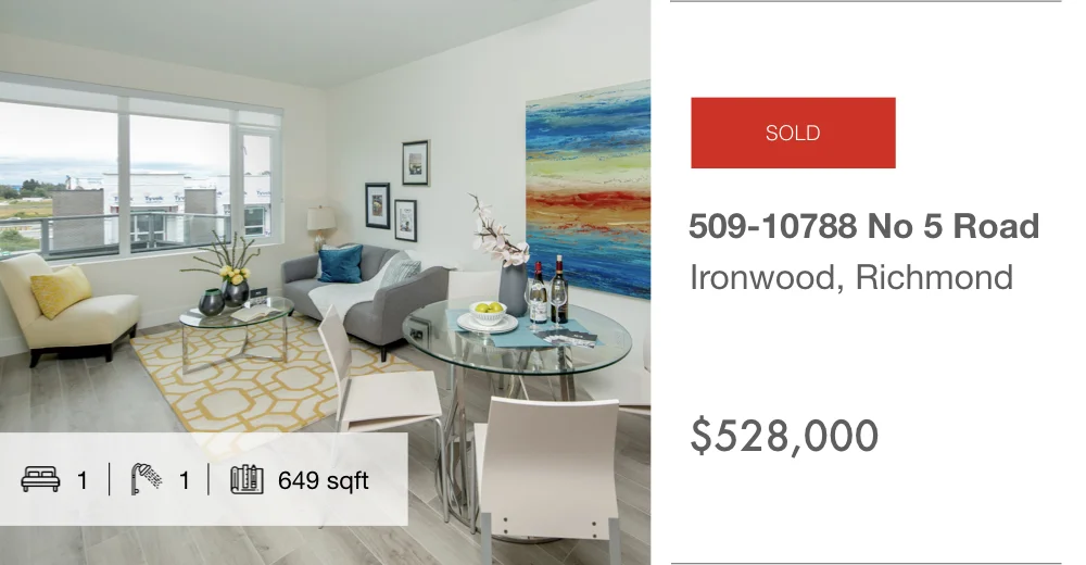 509-10788 No. 5 Road, Ironwood, Richmond (sold)